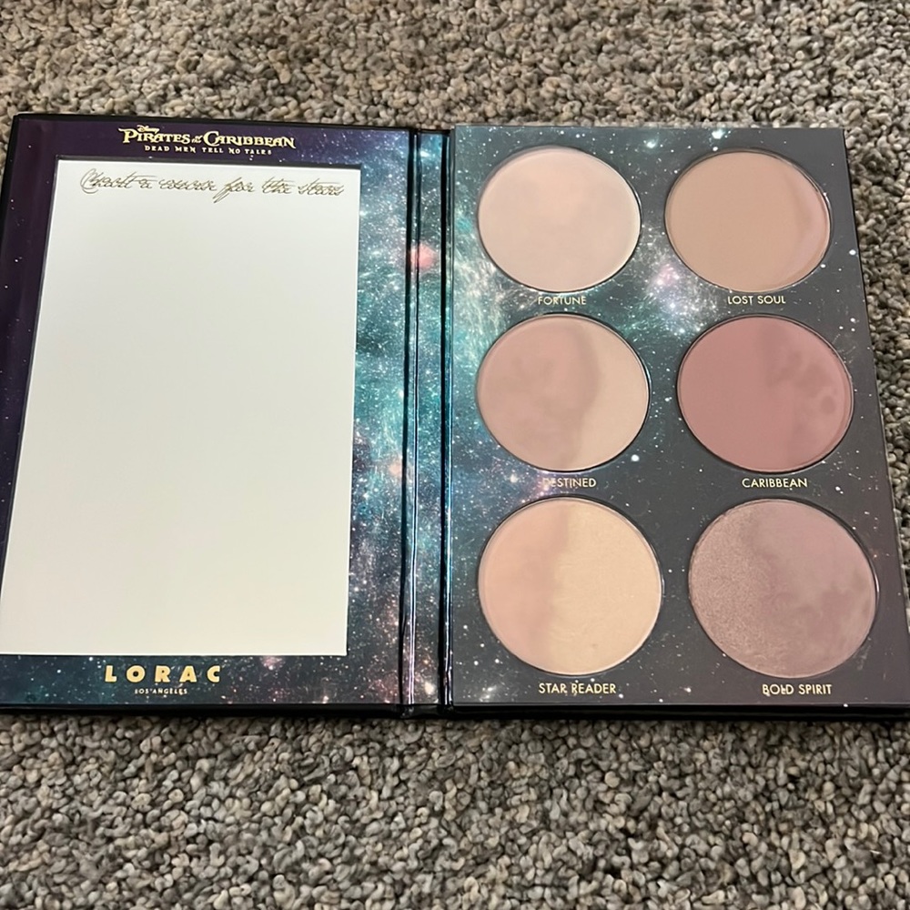 Lorac pirates of the Caribbean collab